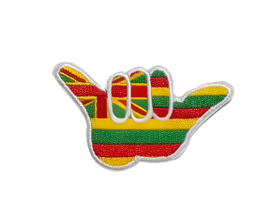 Kanaka Maoli Shaka Patch