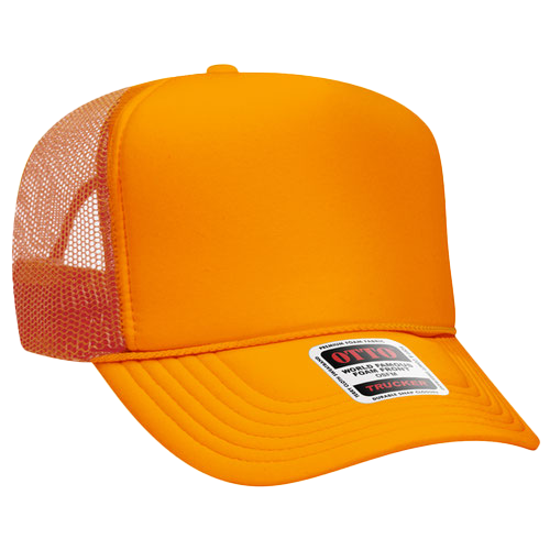 Otto Trucker Hat - Orange (Keiki)