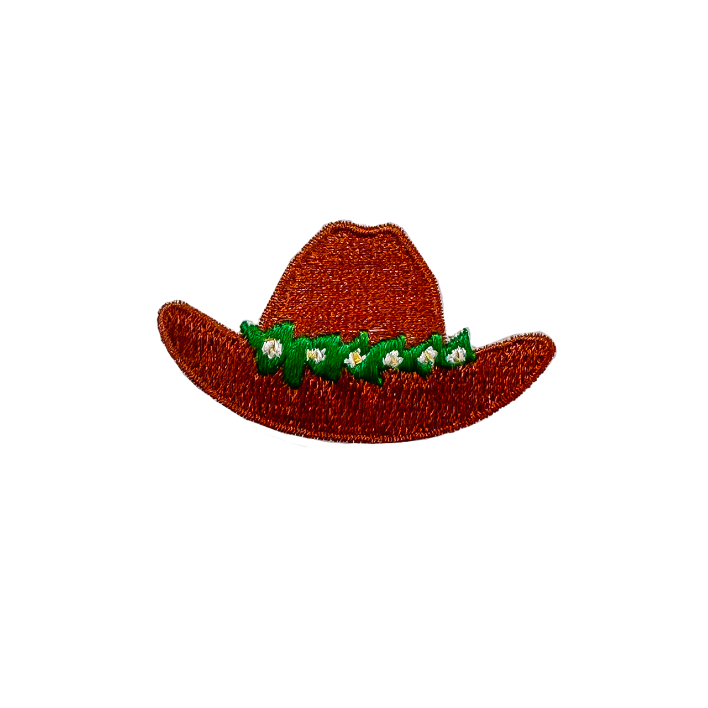 Cowgirl Hat patch