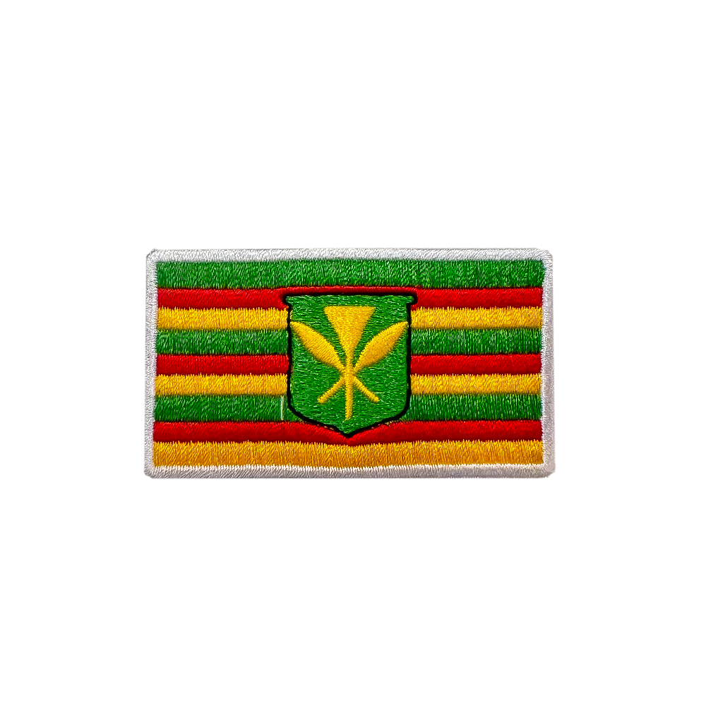 Kanaka Maoli Flag Patch