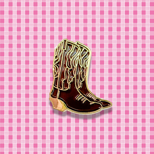 Cowboy Boots Pin