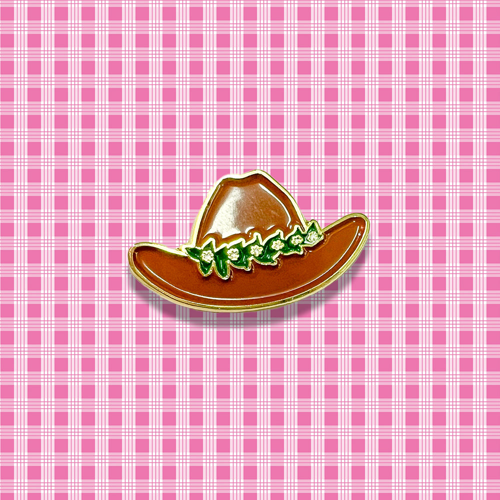 Cowgirl Hat Pin