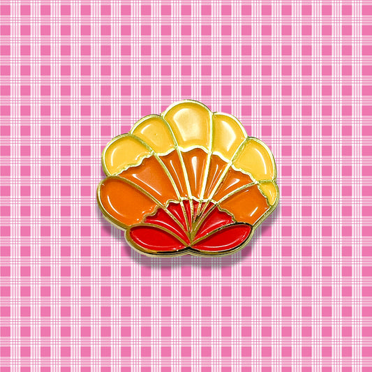 Sunrise Shell Pin